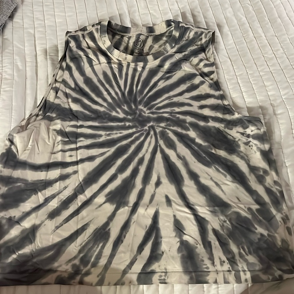 Sage Collective M women’s blue tie dye tank